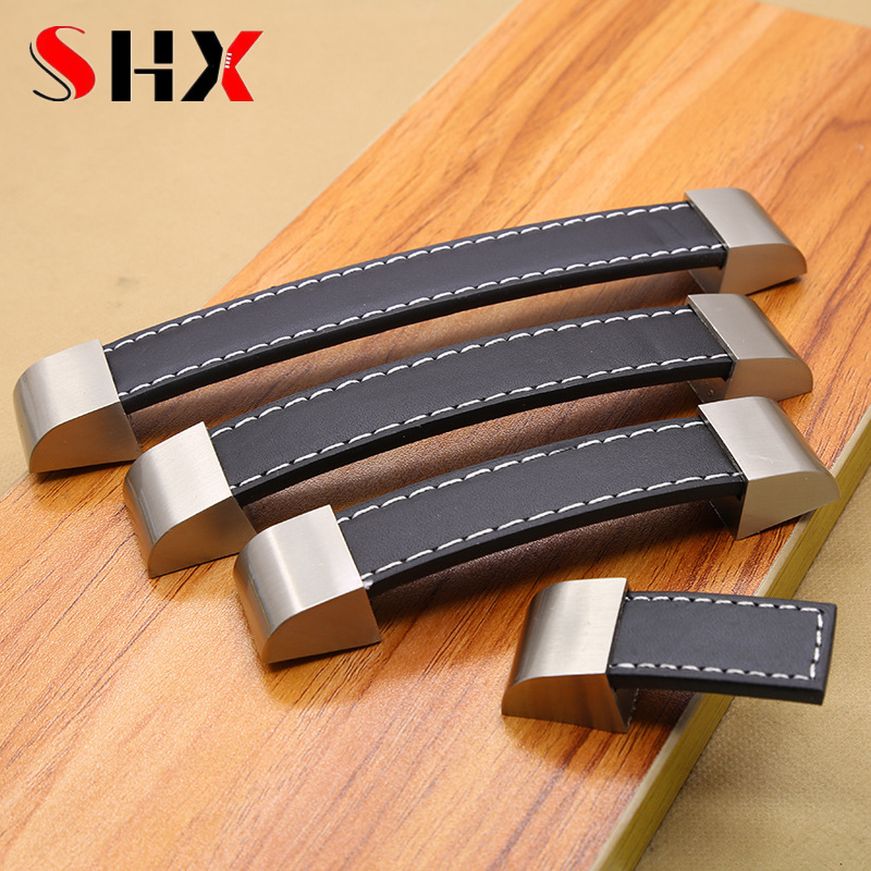 Furniture Grade Hardware - Moderne Hochwertige Ledergriffe und -knöpfe für
