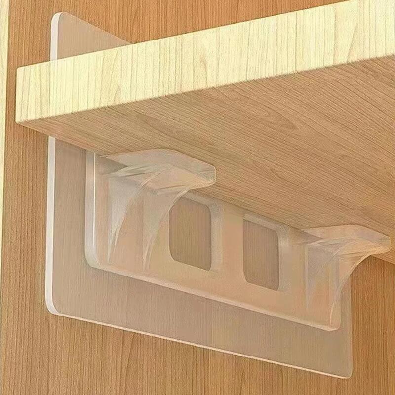 Shelf Peg Support - 4/6/12 Selbstklebende Regalstützen Regalclips Ohne Bohren
