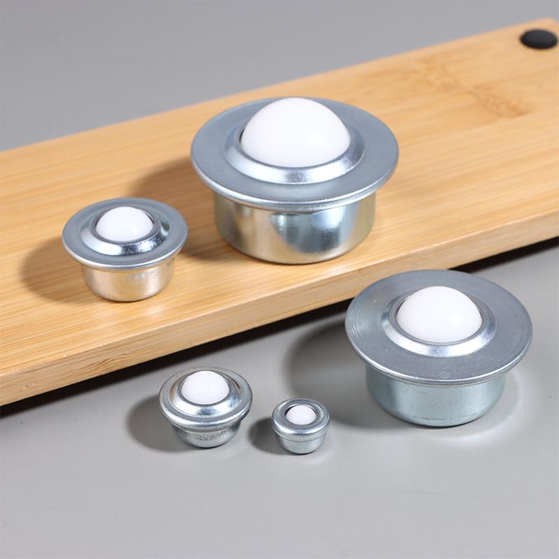 Furniture And Hardware - Kugelrollen-Hardware Nylon CY-8H/12H/15H/22H/30H Universal-Lenkrollen Stahlaufhängung Rundrad