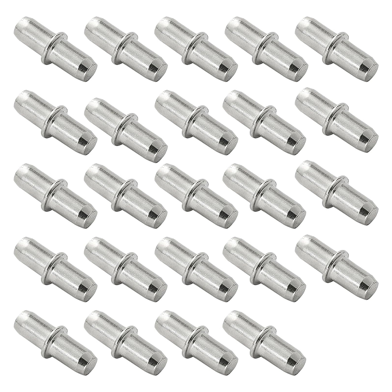 Shelf Peg Support - 24/48/96 Stück 5 mm Regalstützklammern, Regalklammern