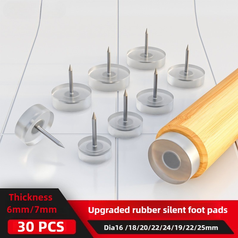 Furniture Hardware Brackets - 20 Stück Möbelfüße Nägel Stick-on Glide