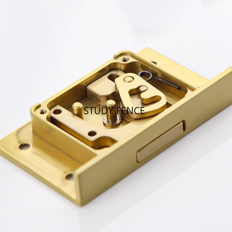 Furniture Hardware Brackets - 1PC Antikes Metall Schubladenschloss Weinschrank Türschloss
