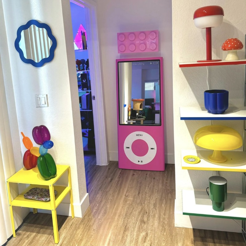 Furniture For Hardware Shop - Retro Ganzkörperspiegel für Zuhause und Schlafzimmer,