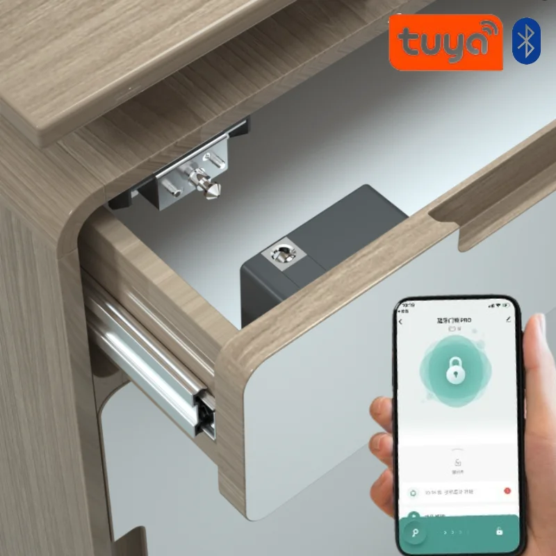 Furniture Hardware Brackets - Tuya Smart Schrank Türschloss Keyless Unsichtbare