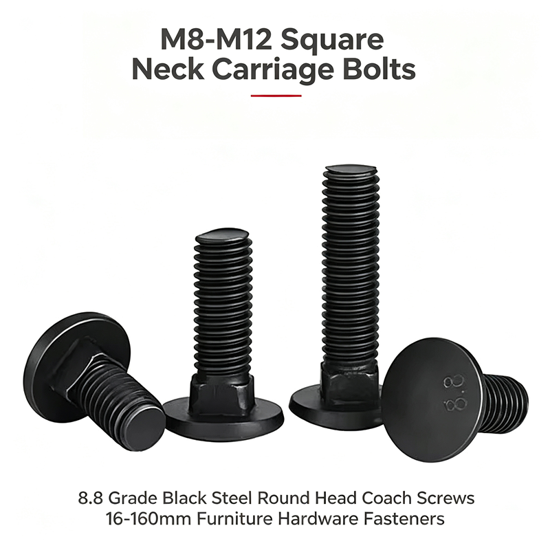 M8-M12 Vierkant-Flanschschraub – Furniture Grade Hardware Bewertung und Preis