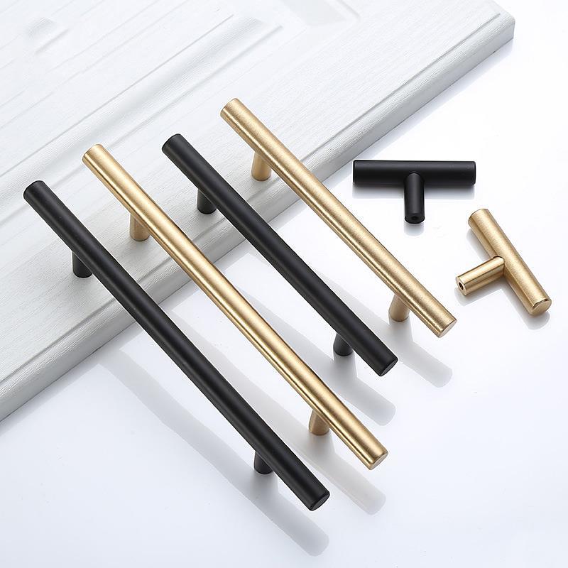 Moderne goldfarbene, gebürstet – Furniture Hardware Restoration Bewertung und Preis