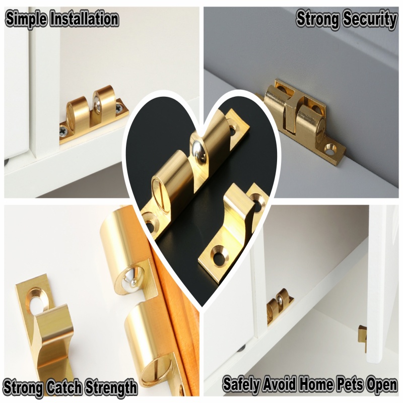 3/6 Stück Schranktür-Kugelschn – Furniture Hardware Brackets Bewertung und Preis