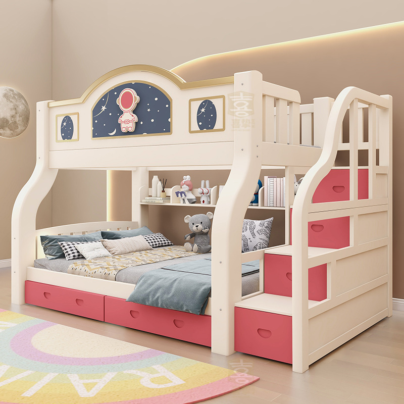Massivholz-Doppelstockbett, Mu – Furniture Hardware Lowes Bewertung und Preis