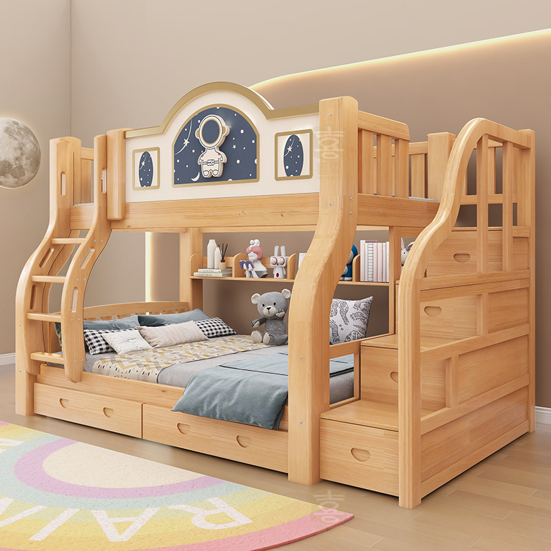 Massivholz-Doppelstockbett, Mu – Furniture Hardware Lowes Bewertung und Preis