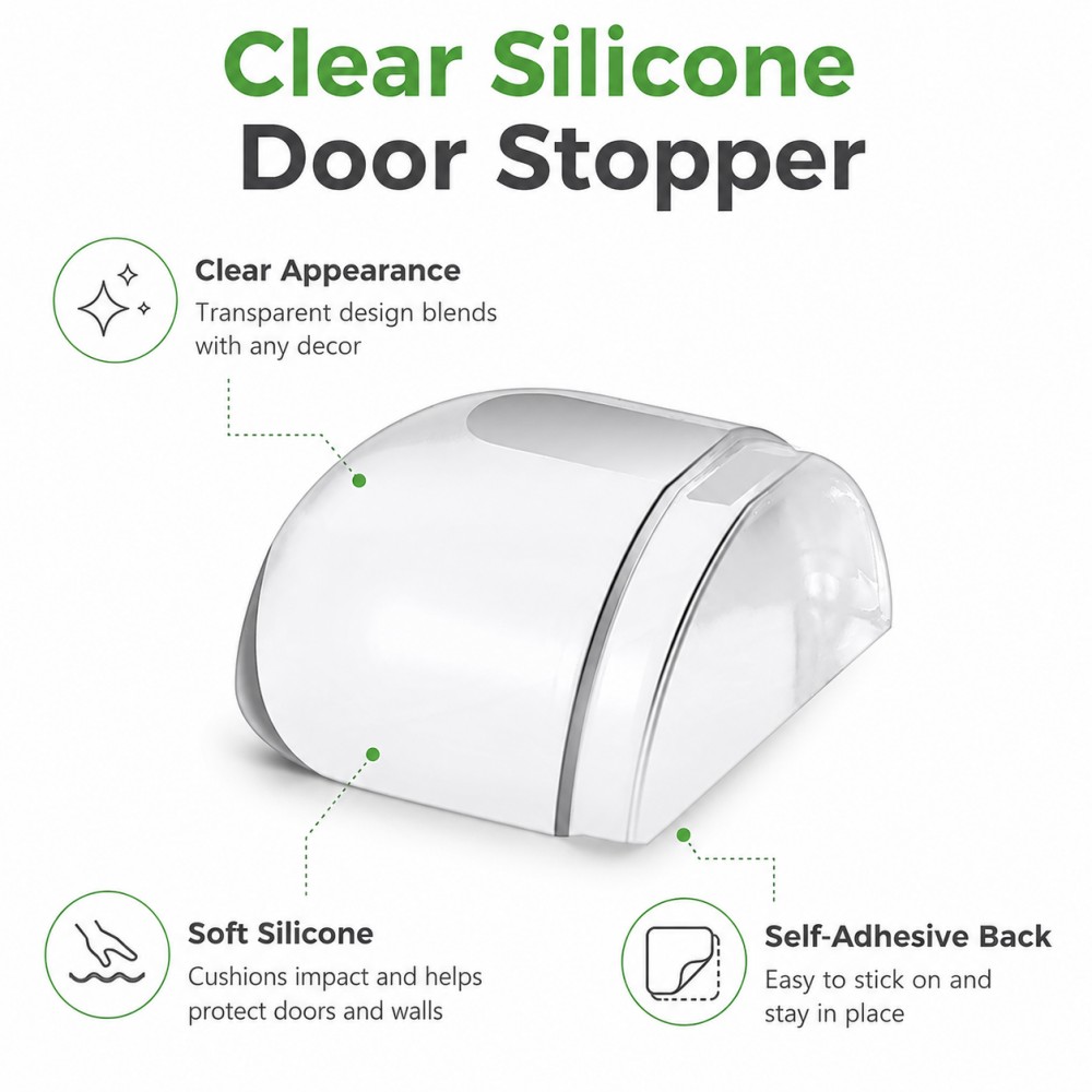 Transparenter Silikon-Türstopp – Furniture Joint Hardware Bewertung und Preis