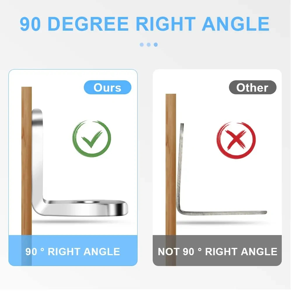 Edelstahl L-Winkelhalterungen  – Shelf Peg Support Bewertung und Preis