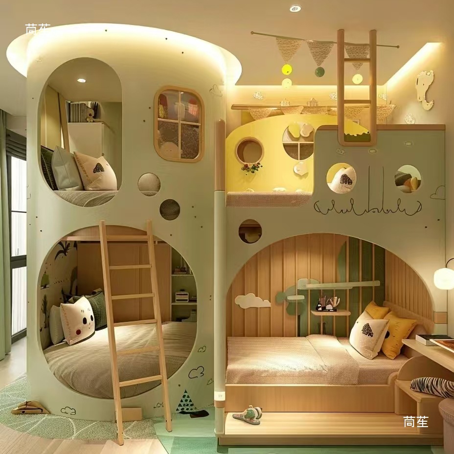 Massivholz-Kinderbett Hoch- un – Furniture Hardware Lowes Bewertung und Preis